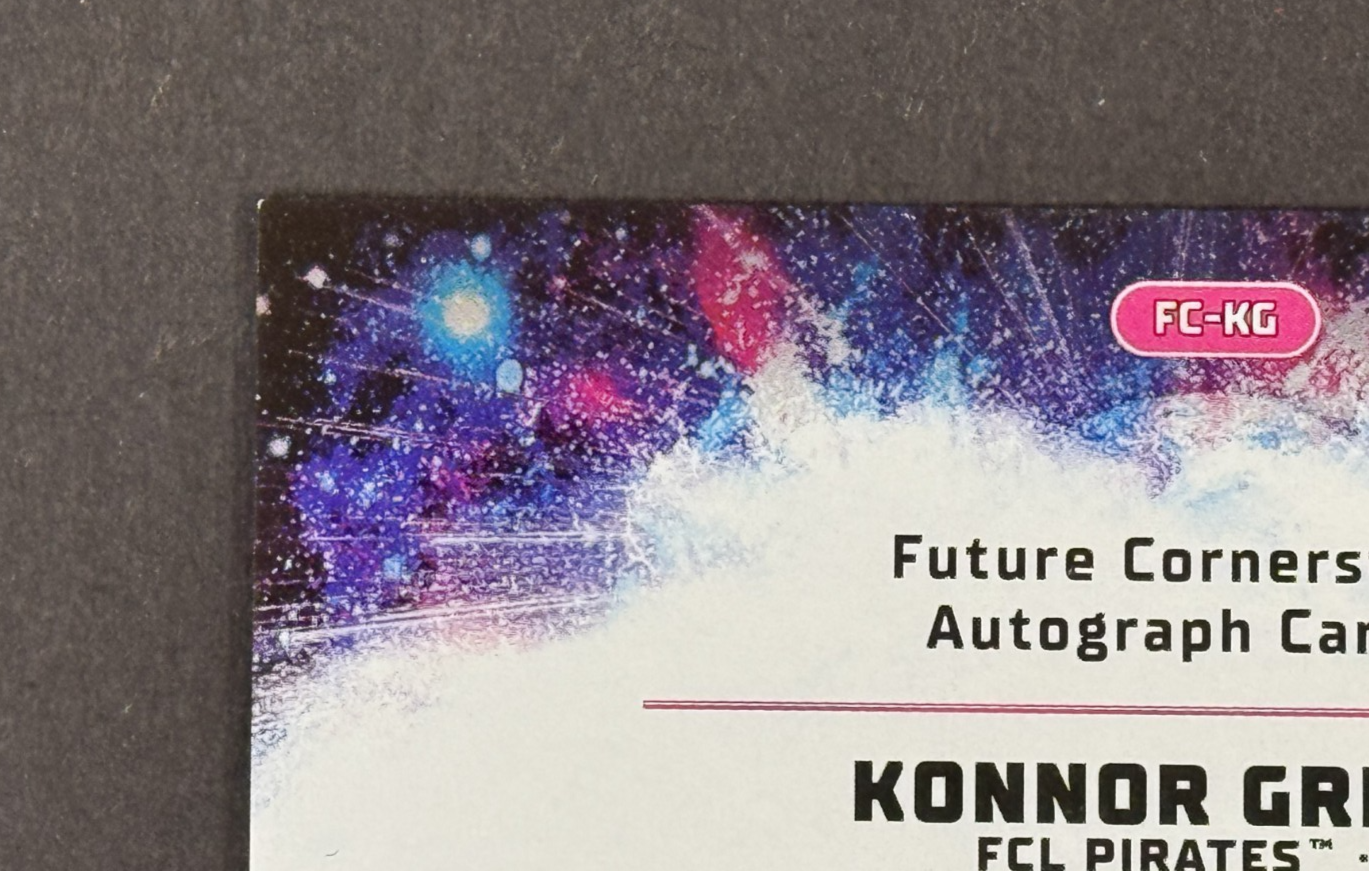 Topps 2025 Pro Debut Future Cornerstones Konnor Griffin Auto /99 Pirates #1 Pros