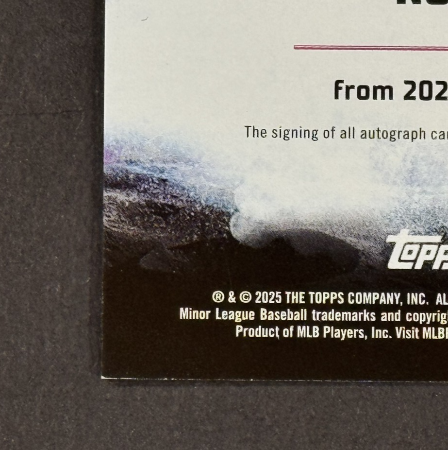 Topps 2025 Pro Debut Future Cornerstones Konnor Griffin Auto /99 Pirates #1 Pros