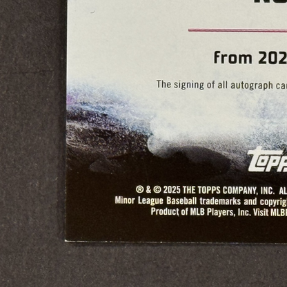 Topps 2025 Pro Debut Future Cornerstones Konnor Griffin Auto /99 Pirates #1 Pros