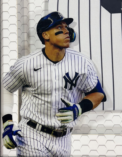 Aaron Judge Signed Nike Jersey Framed LED Shadowbox Auto MLB Fanatics Yankees