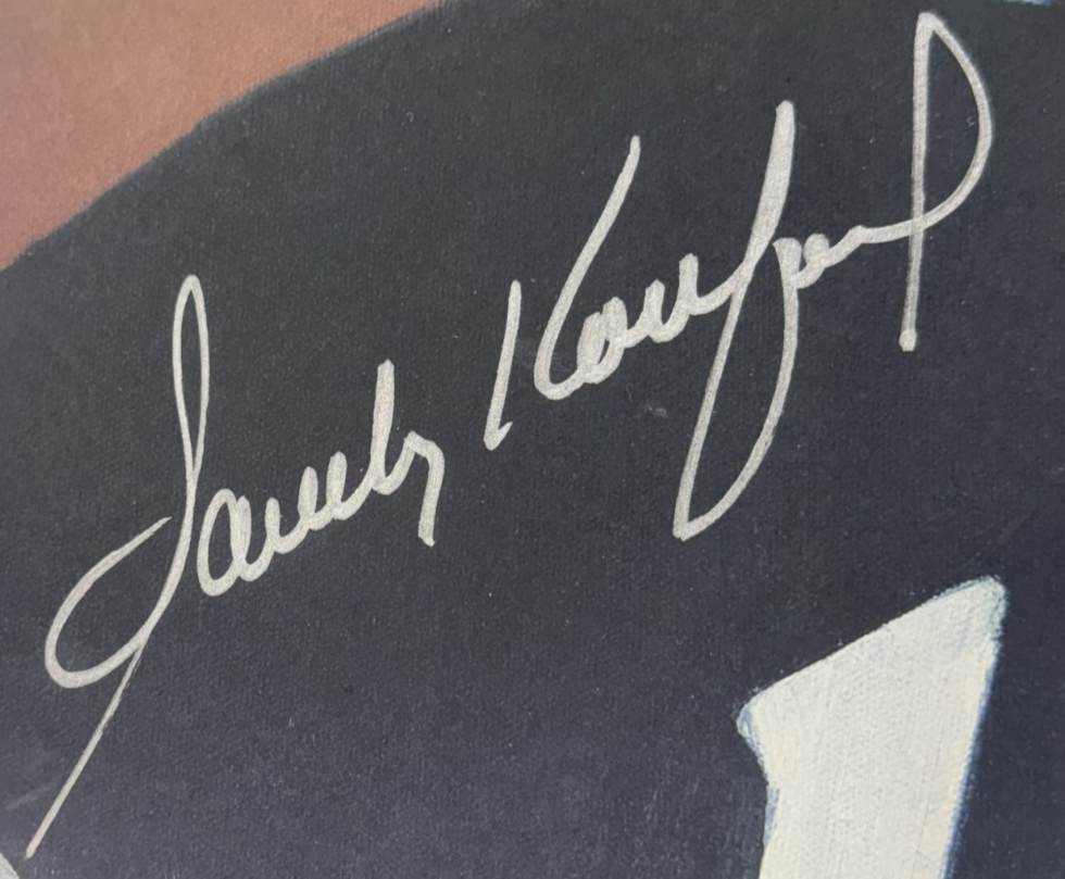 Sandy Koufax Signed Framed 18x24 Beachy Litho LE /500 Auto PSA LA Dodgers HOF