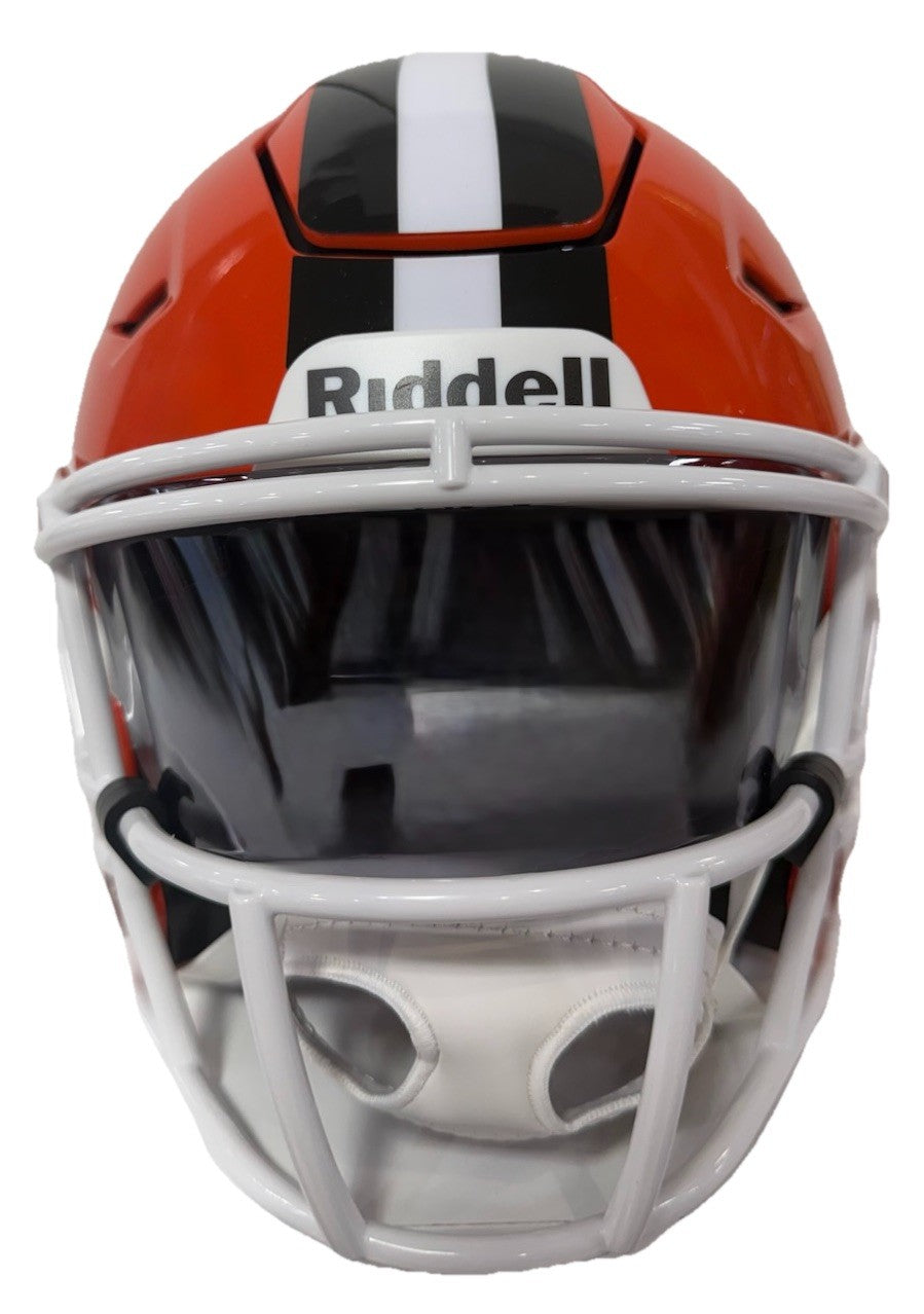 Quinshon Judkins Cleveland Browns Signed Speed Flex Midi Helmet Beckett Coa
