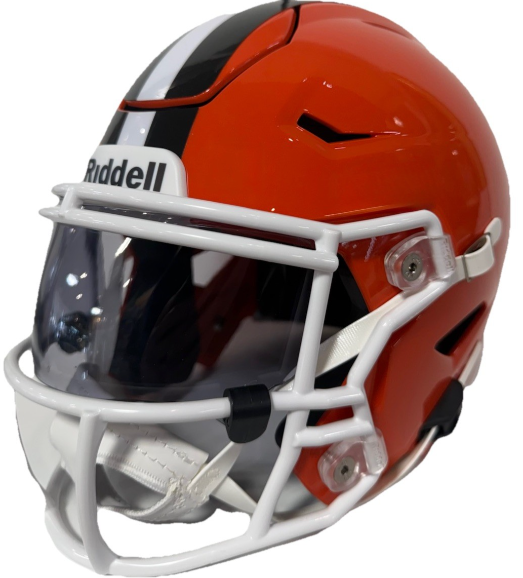 Quinshon Judkins Cleveland Browns Signed Speed Flex Midi Helmet Beckett Coa
