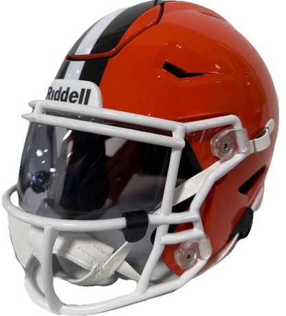 Quinshon Judkins Cleveland Browns Signed Speed Flex Midi Helmet Beckett Coa