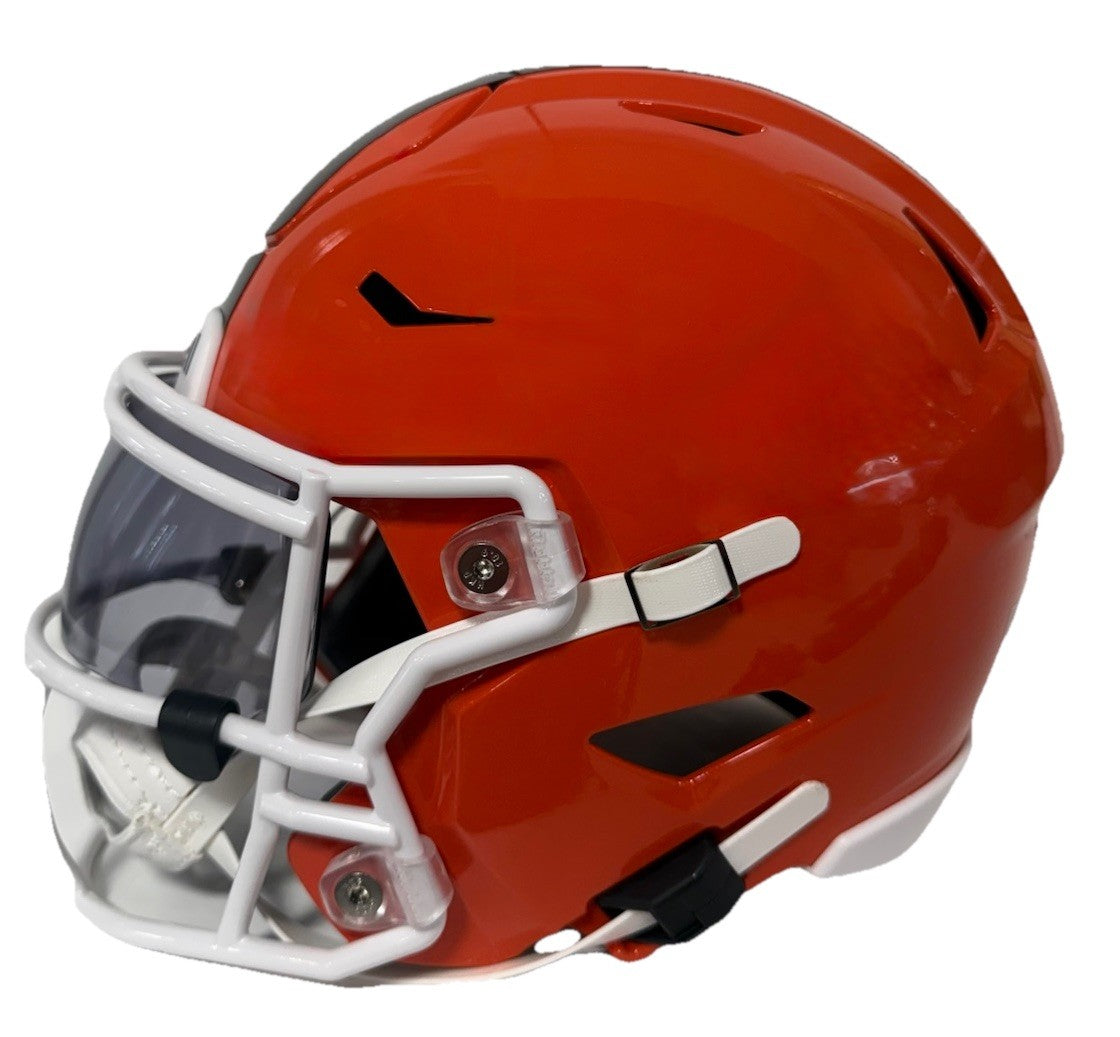 Quinshon Judkins Cleveland Browns Signed Speed Flex Midi Helmet Beckett Coa