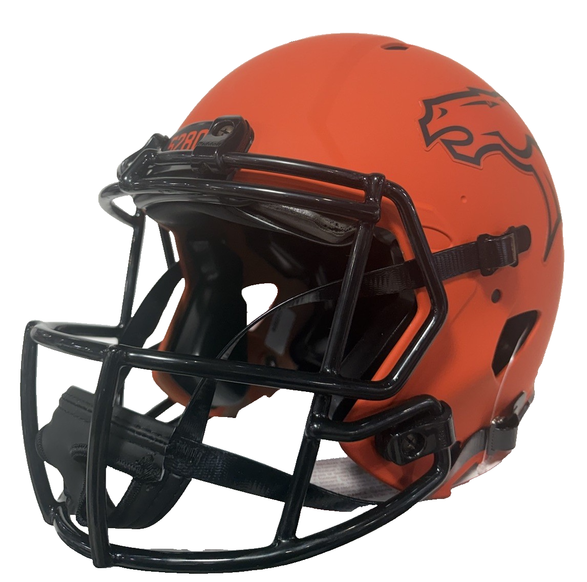 Bo Nix Denver Broncos Signed FS Rave Speed Authentic Helmet Auto Beckett COA