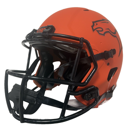 Bo Nix Denver Broncos Signed FS Rave Speed Authentic Helmet Auto Beckett COA