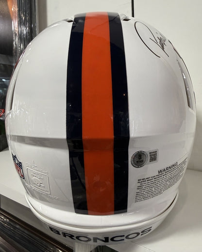 Patrick Surtain II Broncos Signed FS Alt Authentic Speed Helmet Auto BAS COA