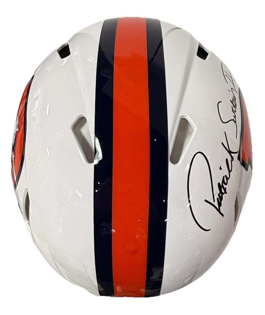 Patrick Surtain II Broncos Signed FS Alt Authentic Speed Helmet Auto BAS COA