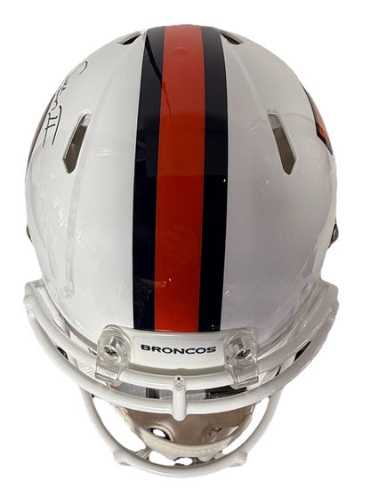 Patrick Surtain II Broncos Signed FS Alt Authentic Speed Helmet Auto BAS COA