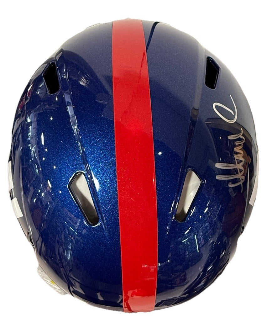 Abdul Carter NY Giants Signed FS Speed Authentic Helmet Auto Fanatics Penn State