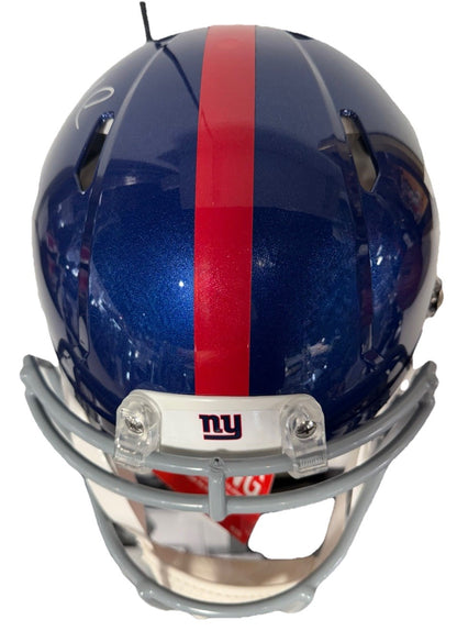 Abdul Carter NY Giants Signed FS Speed Authentic Helmet Auto Fanatics Penn State