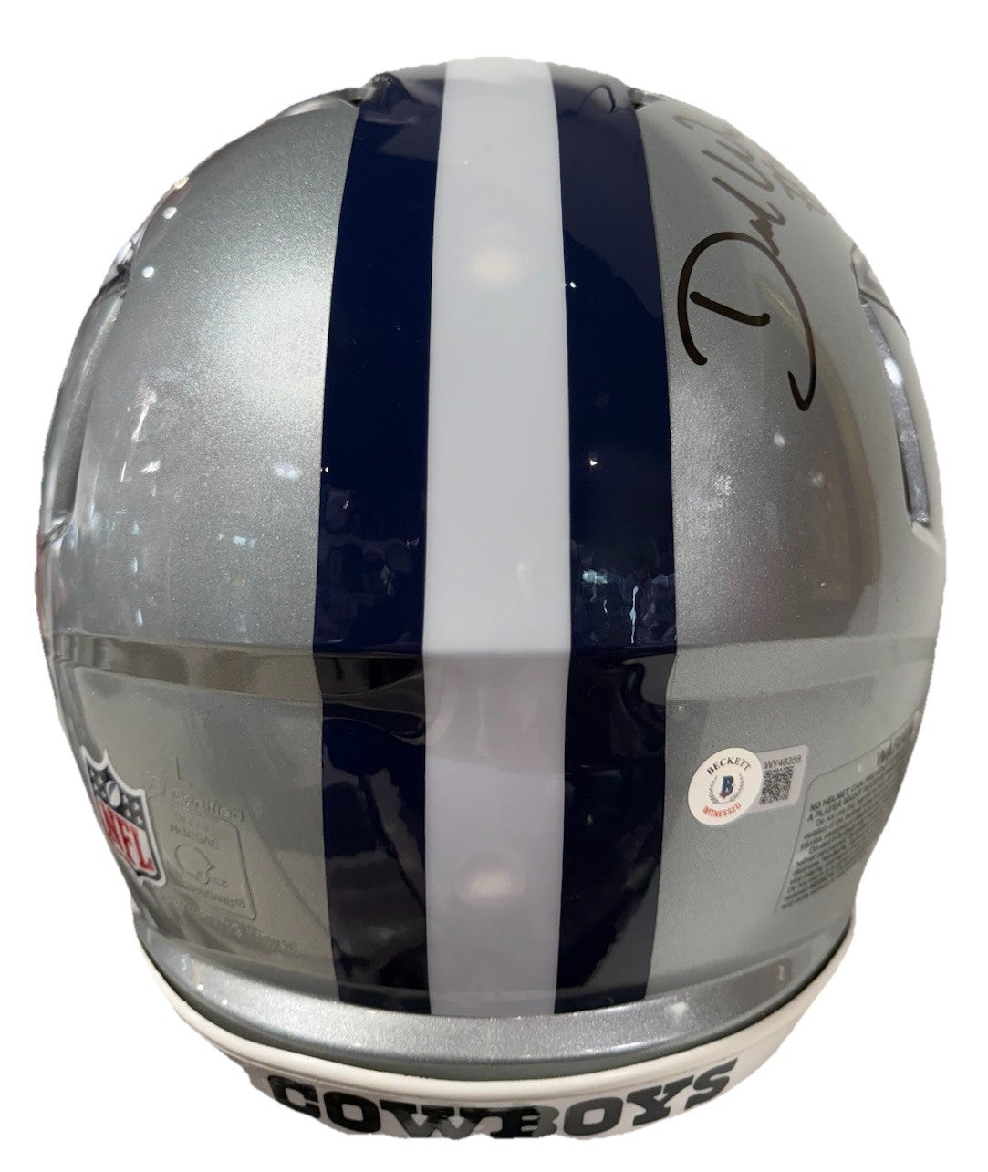 Demarcus Ware Signed FS Speed Authentic Helmet Auto Beckett COA Dallas Cowboys