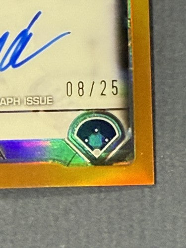 Jorge Posada 2025 Topps Chrome Legends Auto Orange Refractor /25 Mint Yankees