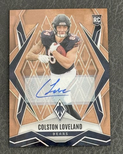 2025 Panini Phoenix Colston Loveland Rookie Bronze PANDORA Mint Auto /99 Bears
