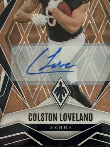 2025 Panini Phoenix Colston Loveland Rookie Bronze PANDORA Mint Auto /99 Bears