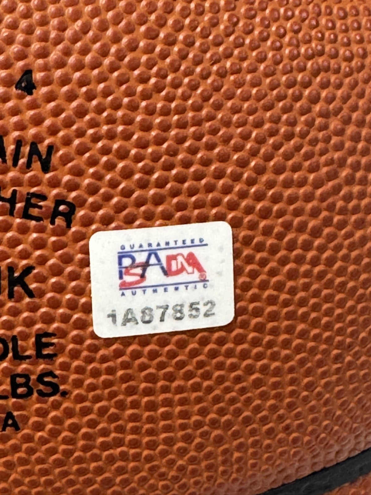 Kobe Bryant Signed Official NBA Game Basketball 2001 NBA Finals Auto ITP PSA COA