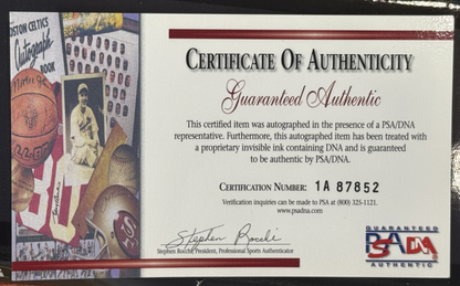 Kobe Bryant Signed Official NBA Game Basketball 2001 NBA Finals Auto ITP PSA COA