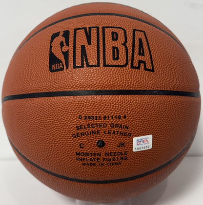 Kobe Bryant Signed Official NBA Game Basketball 2001 NBA Finals Auto ITP PSA COA