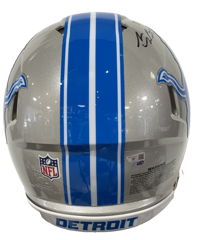Sam LaPorta Signed FS Speed Authentic Helmet Auto Fanatics Coa Detroit Lions