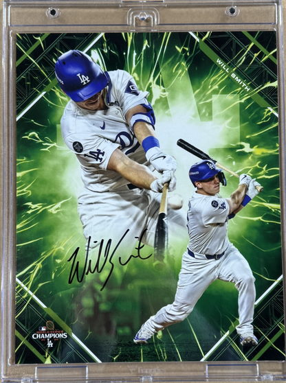 Under Wraps Will Smith Signed 8x10 Emanate 2024 Photo /99 Dodgers Auto Fanatics