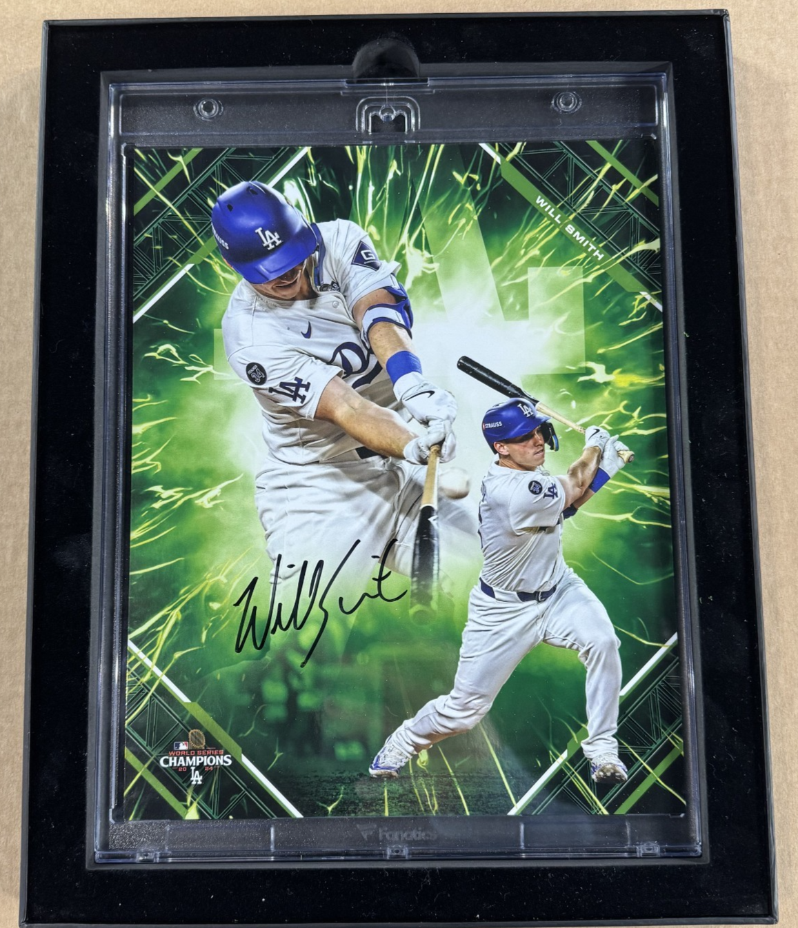 Under Wraps Will Smith Signed 8x10 Emanate 2024 Photo /99 Dodgers Auto Fanatics