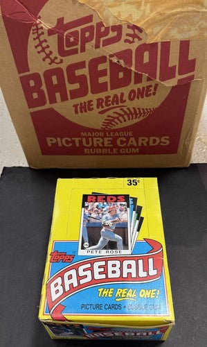1986 TOPPS BASEBALL Factory Wax Box MINT 36 PACKS FROM CASE BEAUTIFUL CRISP BOX