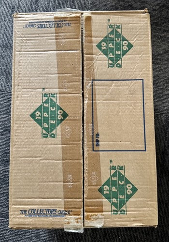 1990 Upper Deck Baseball Factory Wax Box Low Case 20 UD Hobby Boxes All Sealed