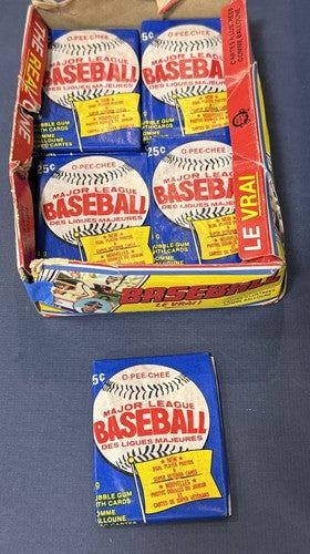 1983 OPC Baseball 5  Sealed Wax Pack O Pee Chee Gwynn Sandberg RC? RARE From Box
