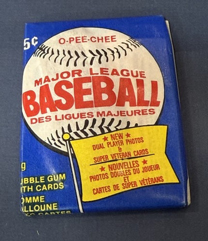 1983 OPC Baseball 5  Sealed Wax Pack O Pee Chee Gwynn Sandberg RC? RARE From Box
