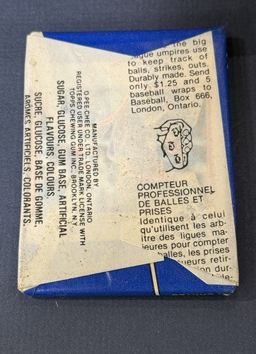 1983 OPC Baseball 5  Sealed Wax Pack O Pee Chee Gwynn Sandberg RC? RARE From Box