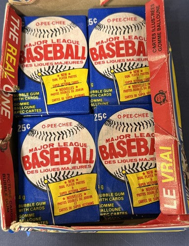 1983 OPC Baseball 5  Sealed Wax Pack O Pee Chee Gwynn Sandberg RC? RARE From Box