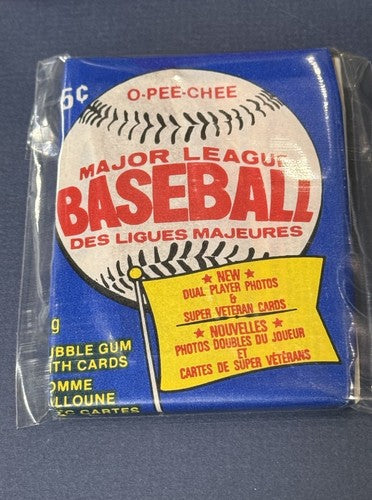 1983 OPC Baseball 5  Sealed Wax Pack O Pee Chee Gwynn Sandberg RC? RARE From Box