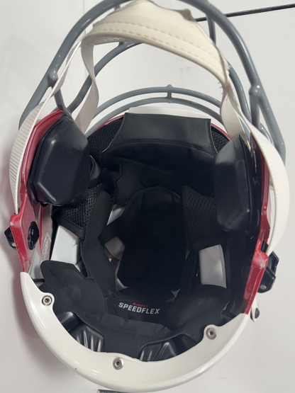 Michael Penix Jr Signed Speed Flex Throwback FS Helmet ATL Falcons Auto BAS COA