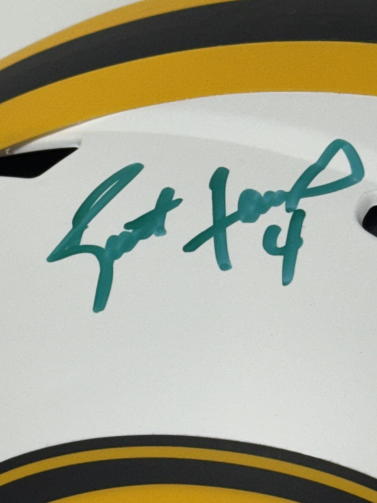 Brett Favre Signed Authentic Lunar Eclipse Speed Helmet Packers Auto Radtke COA