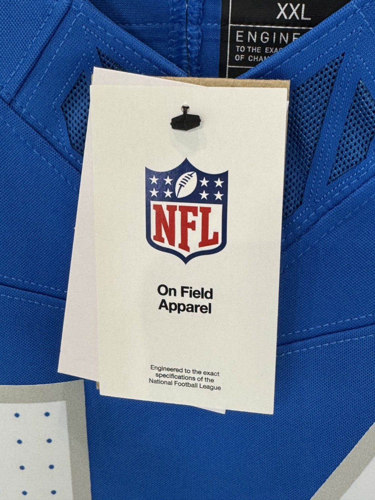 Amon Ra St Brown Signed Nike Blue Vapor Fuse Limited Jersey Lions Auto Fanatics