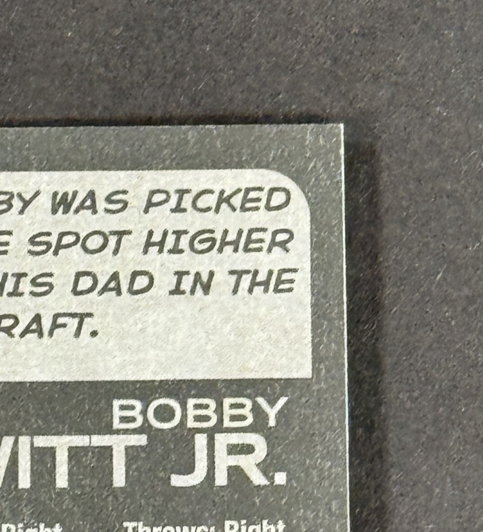 2022 Topps Heritage Bobby Witt Jr Chrome Refractor Rookie /673 KC Royals Mint RC