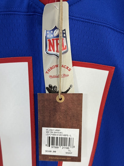 Phil Simms Signed Mitchell & Ness Replica Jersey Dual SB Auto Fanatics Giants