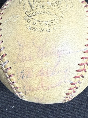 Jackie Robinson Roy Campanella 1956 Brooklyn Dodgers Team Signed Baseball PSA