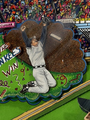 Mariano Rivera Ny Yankees Fazzino Signed 3D Framed Art Yankee Stadium 3/15 TP