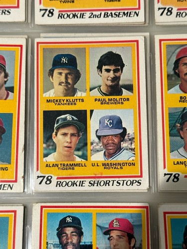 1978 Topps Baseball COMPLETE Set In Binder Nm mint Eddie Murray Paul Molitor Rc