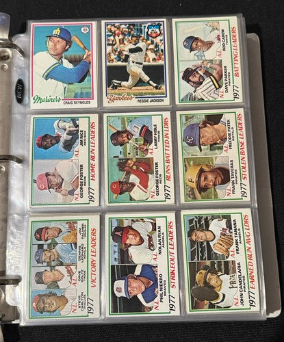1978 Topps Baseball COMPLETE Set In Binder Nm mint Eddie Murray Paul Molitor Rc
