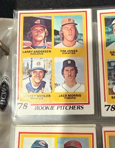 1978 Topps Baseball COMPLETE Set In Binder Nm mint Eddie Murray Paul Molitor Rc