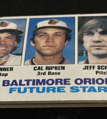 1982 Topps Grocery cello pack Factory Sealed Cal Ripken Jr Rookie #21 Top Brett