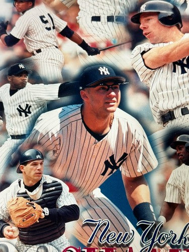 NY YANKEES 1998 WORLD SERIES CHAMPIONS COLLAGE LICENSED 16x20 Photo /250 JETER