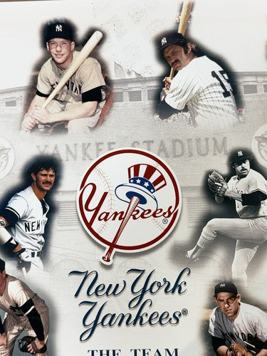 NY YANKEES Team Of Century COLLAGE LICENSED 16x20 Photo /250 JETER Mantle Ruth