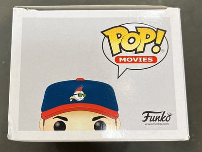 Charlie Sheen signed Ricky Vaughn Wild Thing Funko Pop #886 Mint Auto PSA Coa