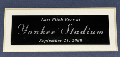 Mariano Rivera Signed Framed 8x10 Photo Final Pitch Yankee Stadium Auto Steiner