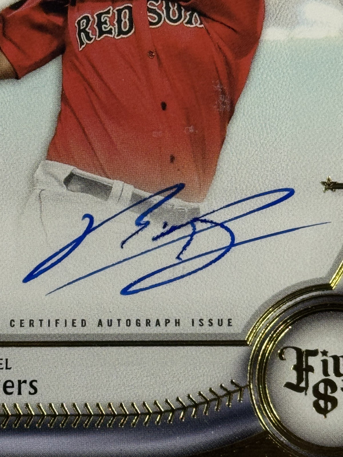 2024 Topps Five Star Rafael Devers Mint Auto /75 Encased Sealed Boston Red Sox