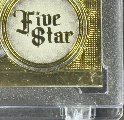 2024 Topps Five Star Rafael Devers Mint Auto /75 Encased Sealed Boston Red Sox